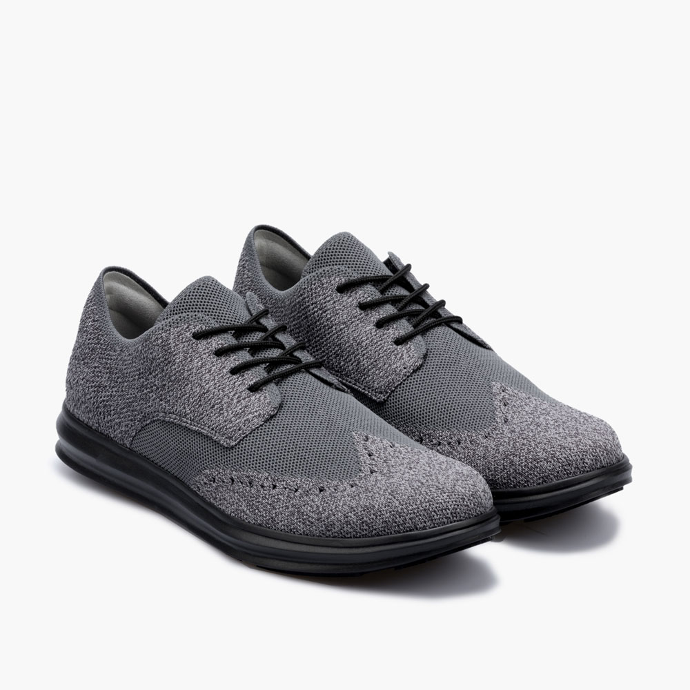 TWO-TONE DERBY/Gray